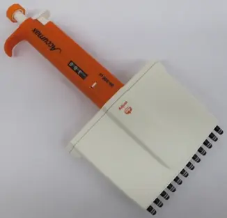 [ACM-2411] Micropipeta Multicanal de 12 Canales 30 a 300 uL Certificado ISO 8655 Modelo MA12-300 Accumax