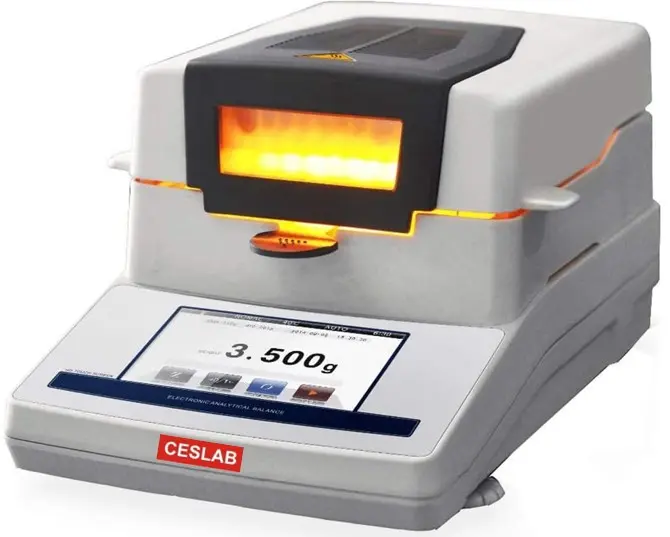 Balanza Para Humedad 110 G, Resolución 0.010 G Tactil Ceslab