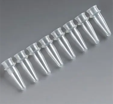 Tira de 8 microtubos para PCR 0.2ml 125paq - Axygen