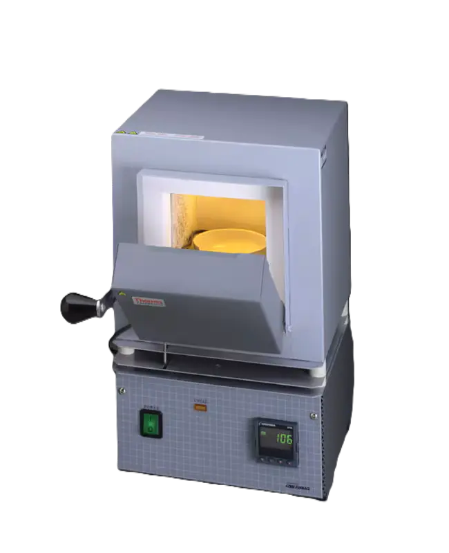 mufla de mesa pequeña de 2.1 l fb1415m, 120 v - thermo scientific