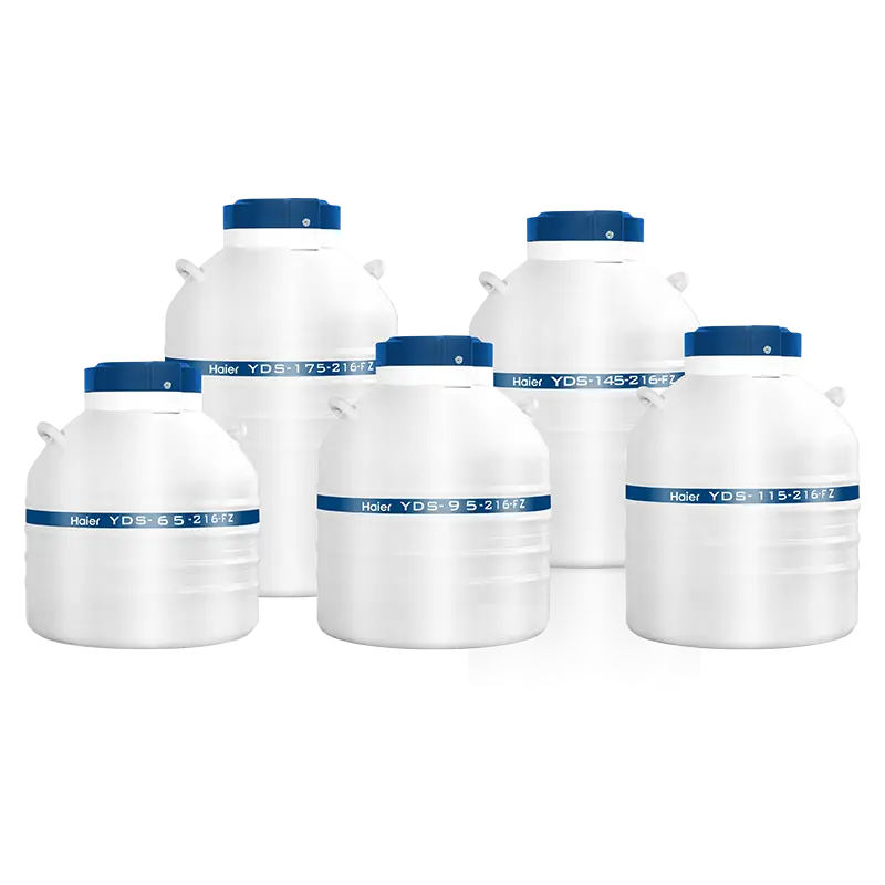 [YDS-65-216-FZ] Tanque de almacenamiento de nitrógeno líquido Smart-Series 65 L cuello 216 mm YDS-65-216-FZ – Haier Biomedical