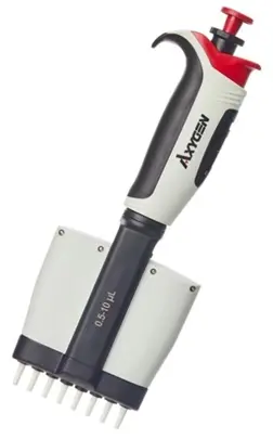 [AP-8-10] Micropipeta Multicanal de 8 Canales 0.5 a 10 uL Totalmente Autoclavable Modelo AP-8-10 Axygen