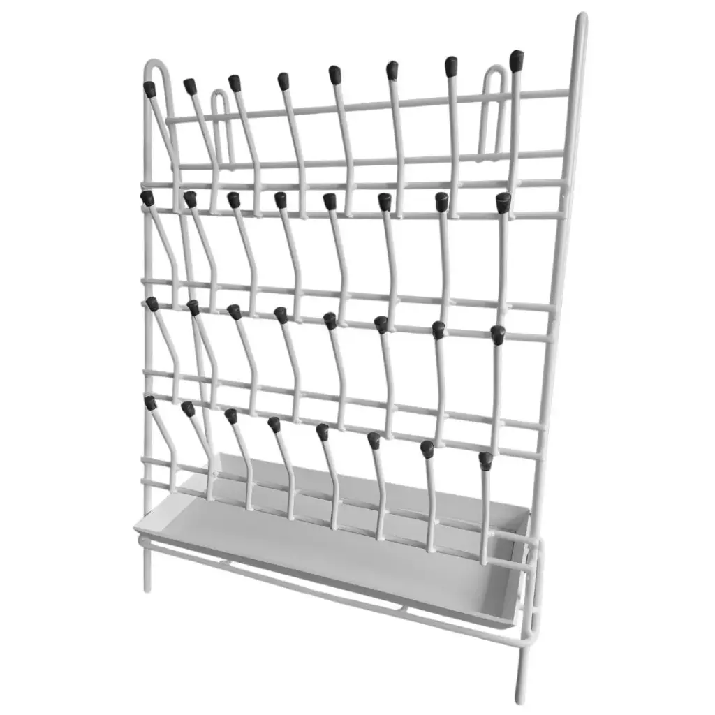 Escurridor con charola, 32 lugares - Curie Solutions