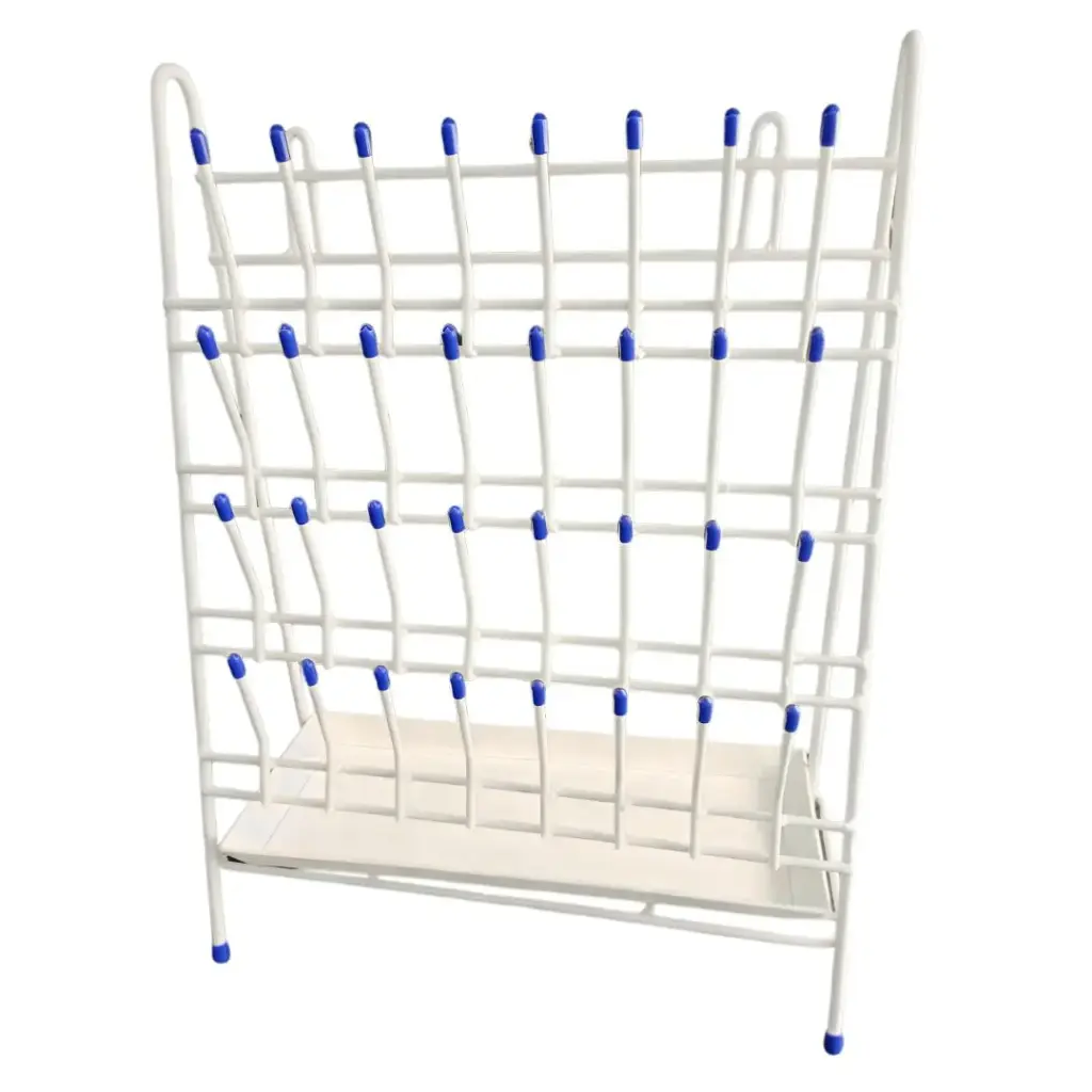 Escurridor con charola, 32 lugares - Curie Solutions