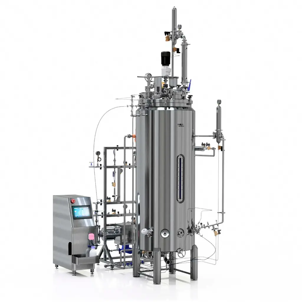[BIOF500CLCRTL] Biorreactor 500 L Acero Inoxidable 316 con Control Automático – Inoximexico