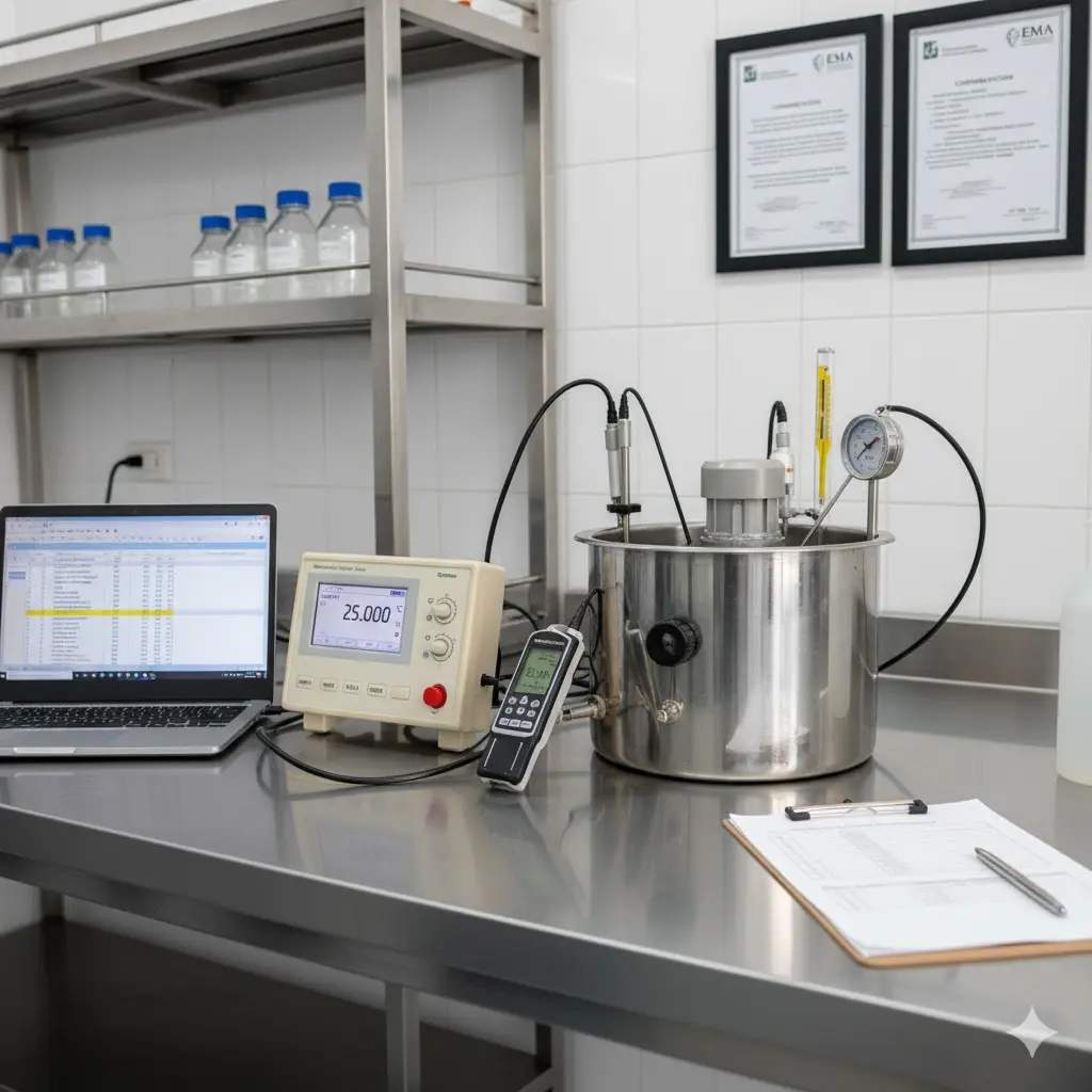 Calibración de Termómetro Digital o Bimetálico por Comparación Directa