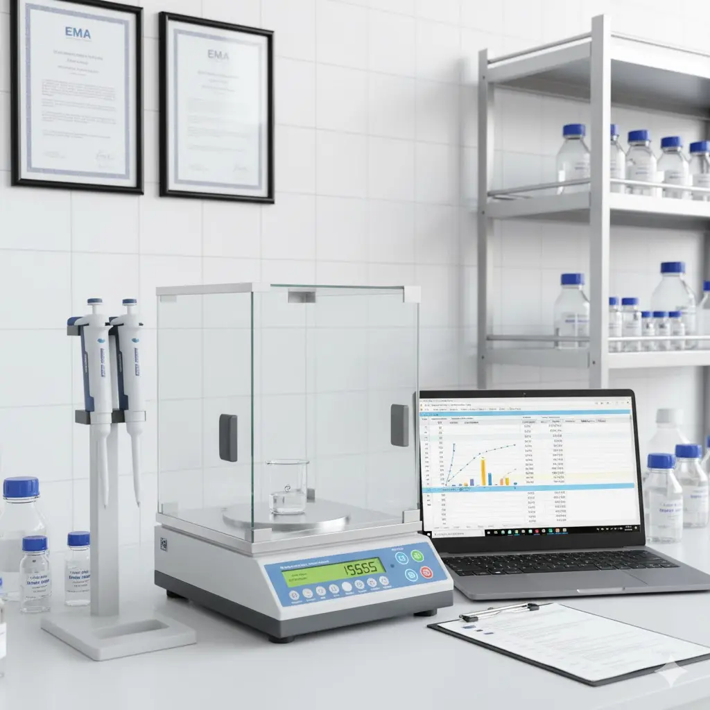 Calibración de Micropipeta Multicanal
