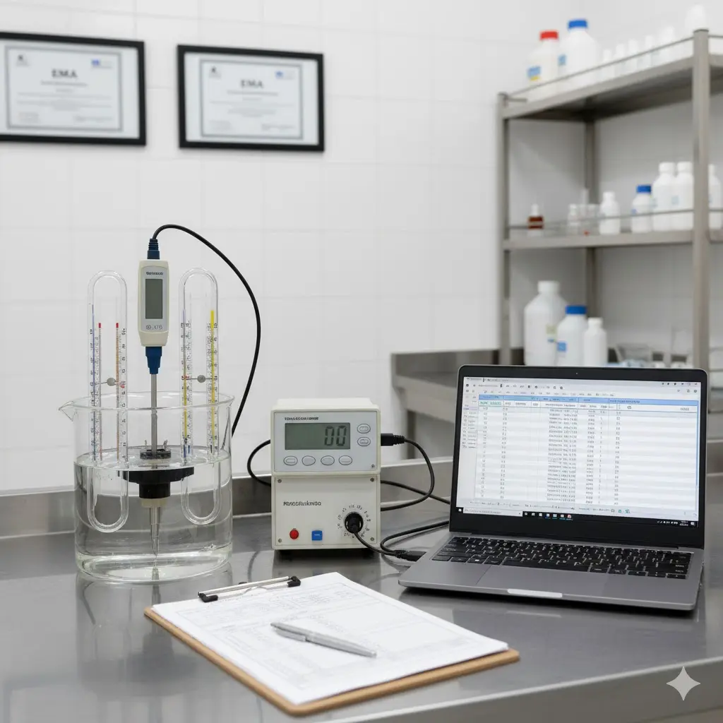 Calibración de Termómetro de Máximas y Mínimas por Comparación Directa