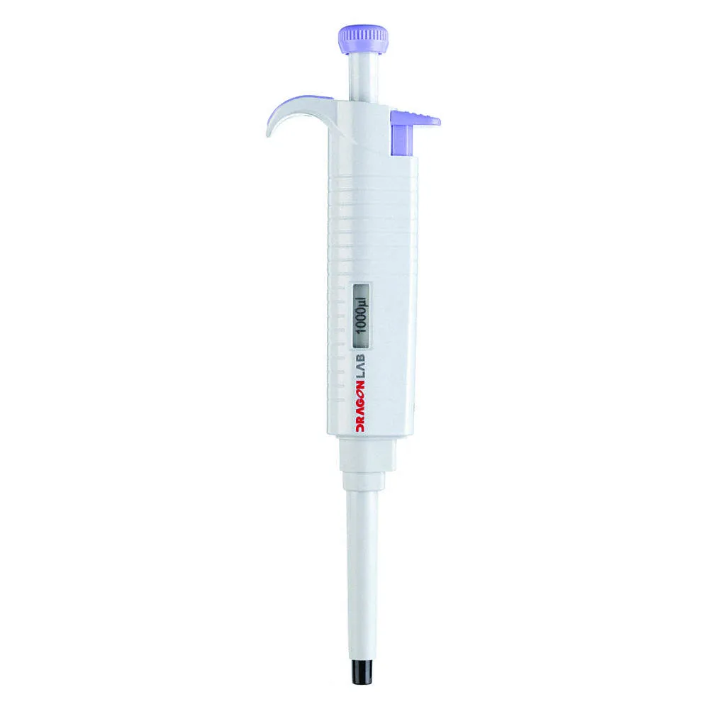 [DLAB-4048] Micropipeta de Volumen Variable 0.5 a 10 µL Certificado ISO 8655 DLAB