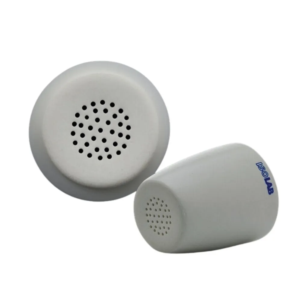 Crisol de porcelana gooch: con base perforada 25ml. Isolab