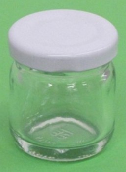 [061.29.370] Frasco tarro con tapa de metal 370ml. Isolab