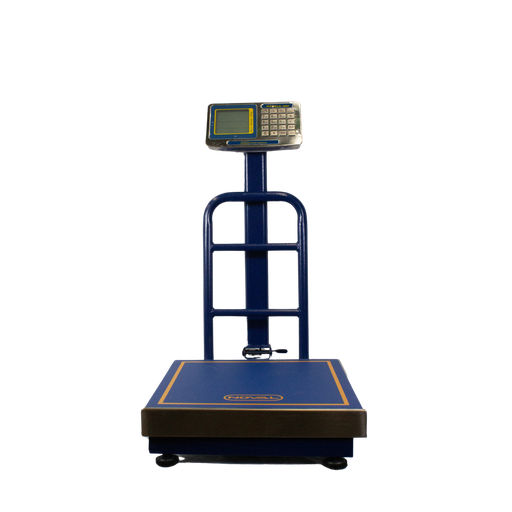 [NVL-NEP-400] Báscula digital de plataforma con barandal. Capacidad de 400 kg. a 100 gr. - Noval