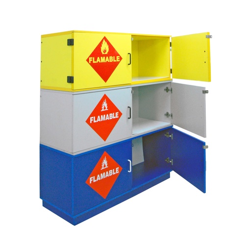 [NOVA-GAB-PW47C] gabinete apilable amarillo - novatech