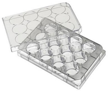 [07-6012] Microplaca 12 Pozos 2ml Estéril 50/Cj Biologix