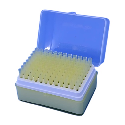 [BG-21-0200] Punta Amarilla 200Ul Esteril, 96/Rack X10Rack/Paq - Biologix