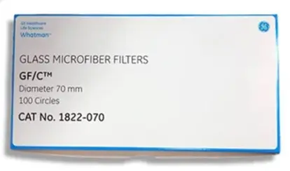 [WT-1822-070] microfibra de vidrio gf/c de 7cm, 100/paq. whatman