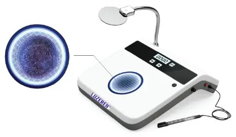 [LUZ-1681] Contador de colonias ultra compacto LCD Luzeren