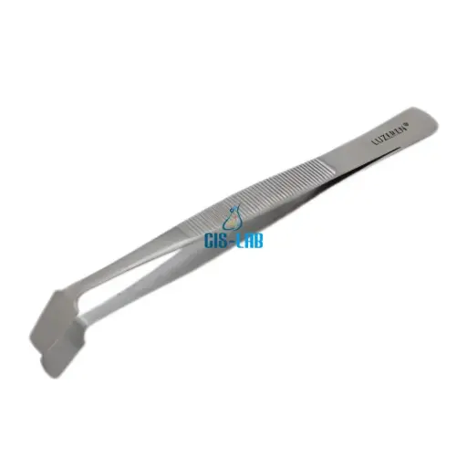 [LUZ-1658] Pinza de disección 105 mm punta curva plana – Inox (Luzeren)