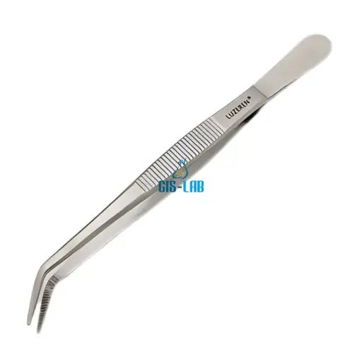 [LUZ-1649] Pinza de disección 145 mm punta aguda curva – Inox (Luzeren)