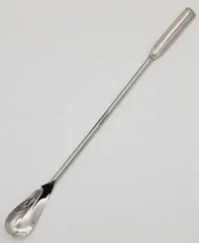 [LUZ-1642] Espatula Analitica Con Cucharia De Ss 210Mm.  Luzeren