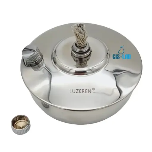 [LUZ-1675] Lámpara de alcohol acero inoxidable 100 mL – Luzeren