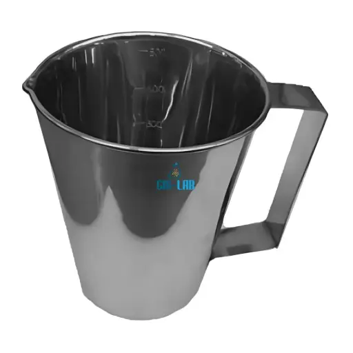 [LUZ-1669] Jarra Graduada De Acero Inoxidable 500Ml.  Luzeren
