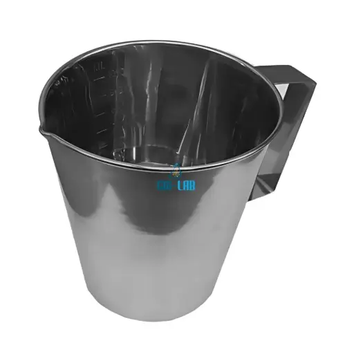 [LUZ-1670] Jarra Graduada De Acero Inoxidable 1000Ml.  Luzeren