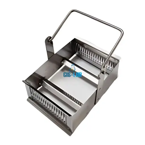 [LUZ-1550] Soporte de acero para tinción 20 laminillas – Luzeren