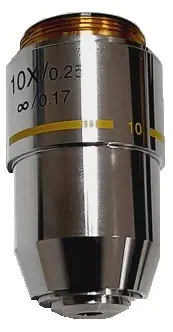 [LUZ-9032] Objetivo Acromatico 10X / 0.25.  Luzeren