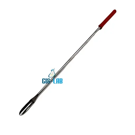 [LUZ-2080] Microespátula SS 17×3 mm con cucharilla 2.5 cm – Luzeren