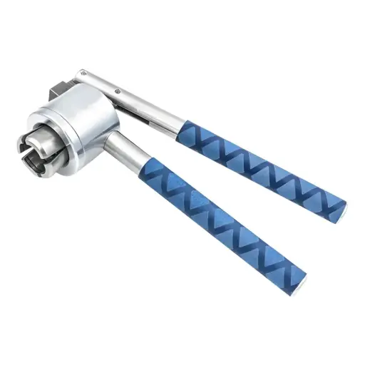 [LUZ-6033] Engargoladora Luzeren 13 mm, acero cromado, flip-off/aluminio