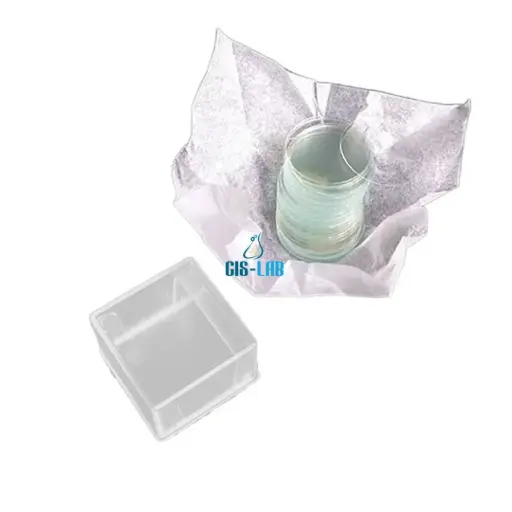 [LUZ-6025] Cubreobjetos circular vidrio 12mm Luzeren paquete 100