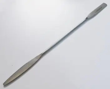 [LUZ-1519] Espátula doble 175 mm redondeada y en punta – Luzeren