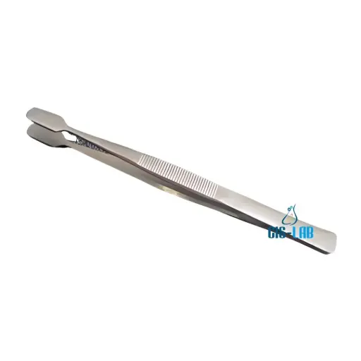 [LUZ-2132] Pinza De Diseccion Punta Plana Recta 110Mm Luzeren