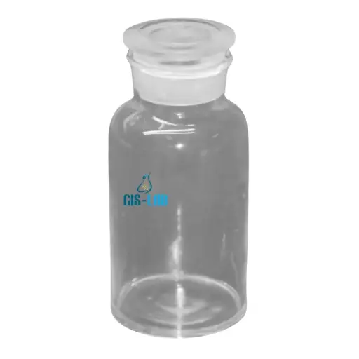 [LUZ-1054] Frasco De Vidrio Claro Boca Ancha 250Ml Luzeren