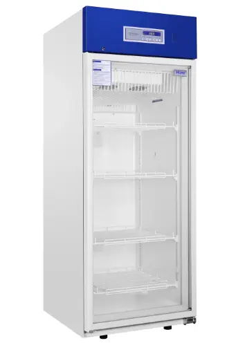 [HYC-639] Refrigerador farmacéutico vertical 639 L 2–8 °C puerta de vidrio HYC-639 – Haier Biomedical
