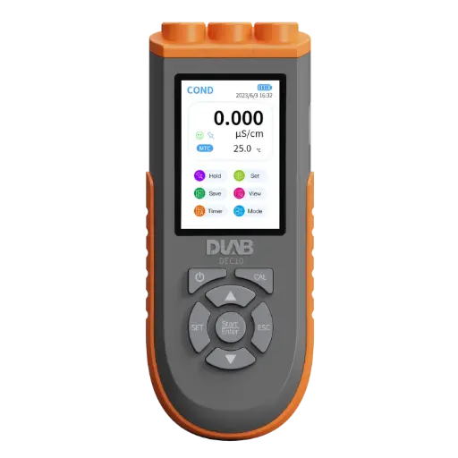 [DEC10] Conductivímetro Portátil Multiparamétrico con Pantalla a Color, LDS