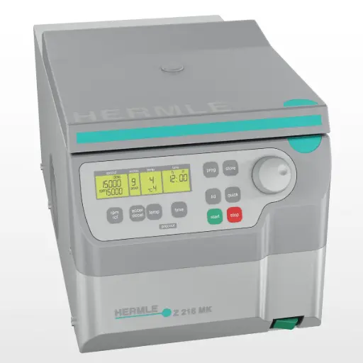 [305.00P06] Microcentrifuga refrigerada Z216MK, rotor angular 24x1.5/2ml Hermle