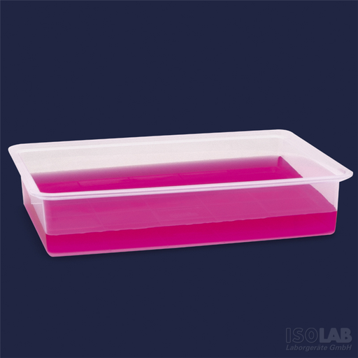 [062.40.905] Charola de pp resistente a acidos 355 x 245 x 70mm. Isolab