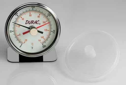 [DURAC-H-B] Termómetro para Autoclave de Acero Inoxidable con Certificado NIST