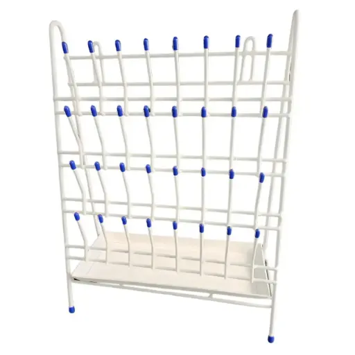 [Curie-Escurr32] Escurridor con charola, 32 lugares - Curie Solutions