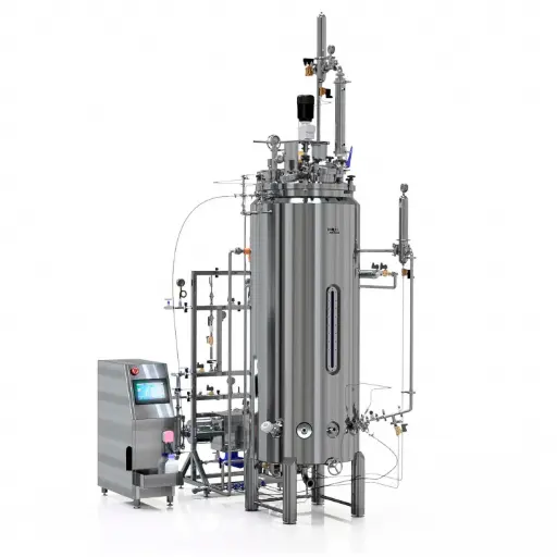 [BIOF500CLCRTL] Biorreactor 500 L Acero Inoxidable 316 con Control Automático – Inoximexico