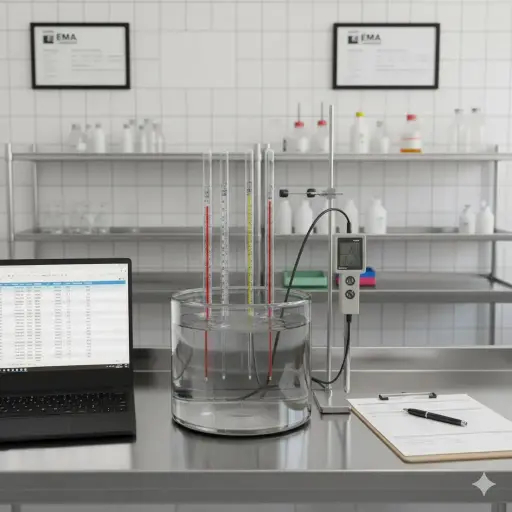[MA-SCT10] Calibración de Termómetro de Líquido en Vidrio por Comparación Directa