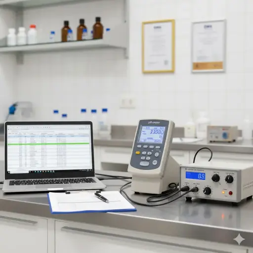 [MA-SCE36a] Calibración de Potenciómetro (pH-metro) por Simulación Eléctrica