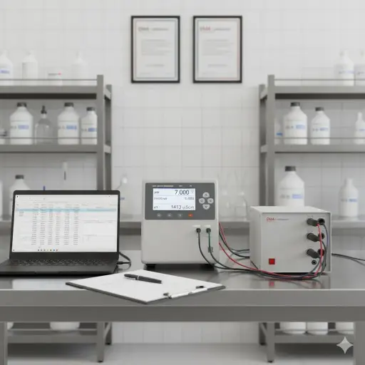 [MA-SCE40] Calibración de Medidor de pH y Conductividad por Simulación Eléctrica