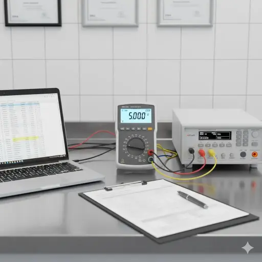 [MA-SCE33] Calibración de Multímetro Digital por Comparación Directa y Simulación