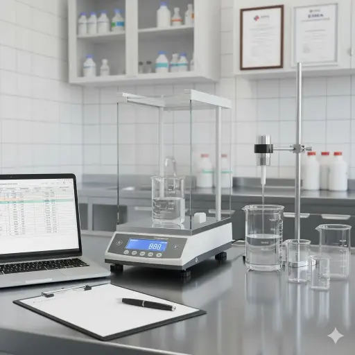 [MA-SCVOL37] Calibración de Recipientes Especiales (Jarras y Vasos) por Método Gravimétrico
