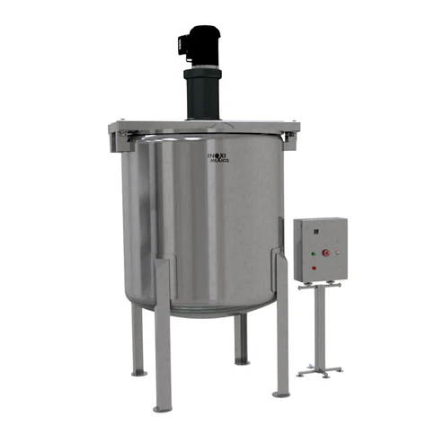 [TKAG300LCLA] Tanque de Agitación Tipo Ancla de 300L útiles SIN Calentamiento media tapa desmontable