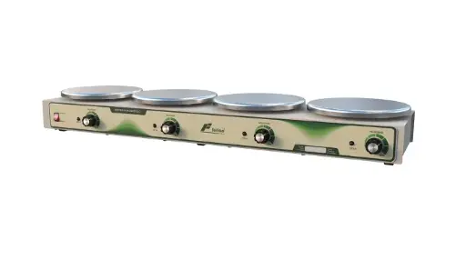 [FE-314] Agitador Magnético FE-314 con Cuatro Platos de Aluminio. Felisa