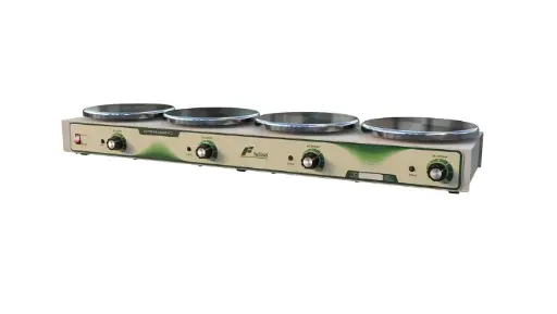 [FE-314l] Agitador Magnético FE-314I con Cuatro Platos de Acero Inoxidable. Felisa